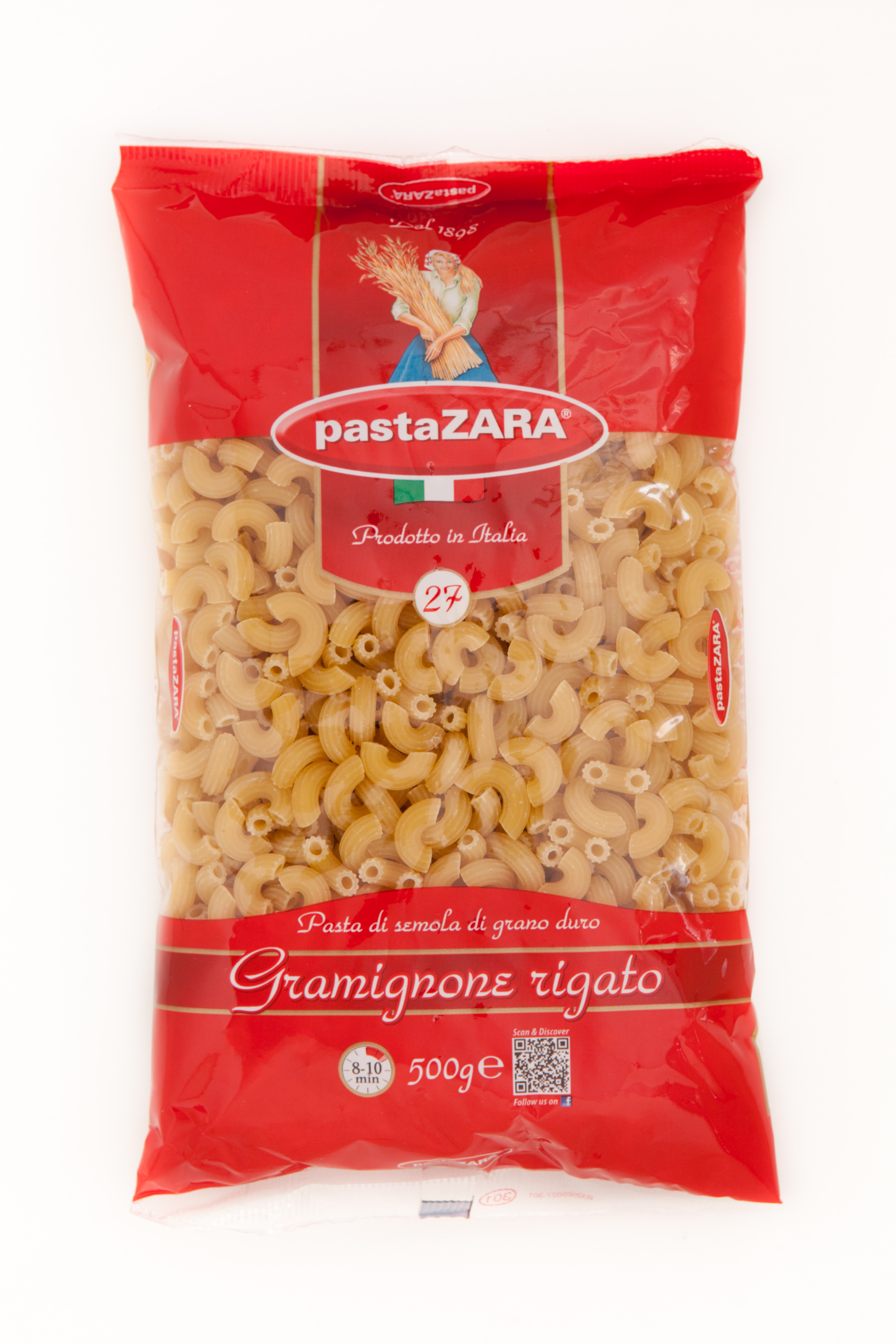 Pasta Zara Durum Száraztészta 500g Szarvacska Zrt.